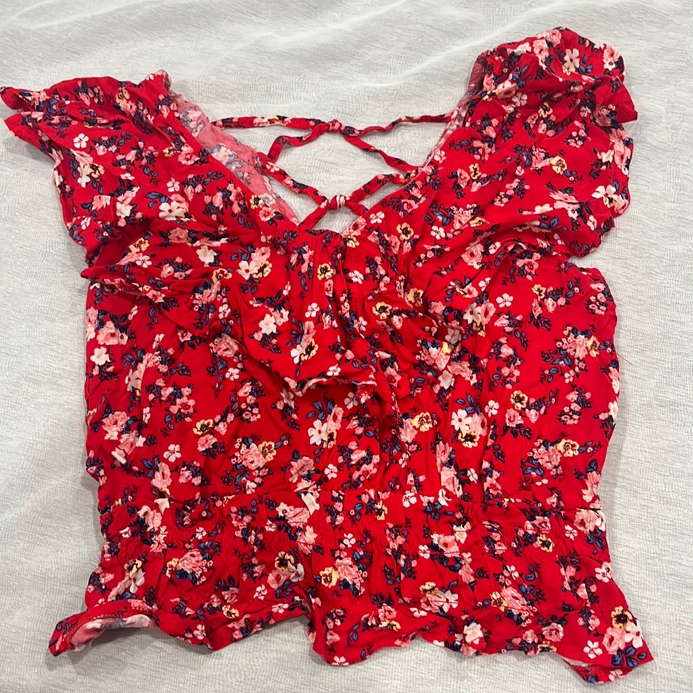 Floral Crop top